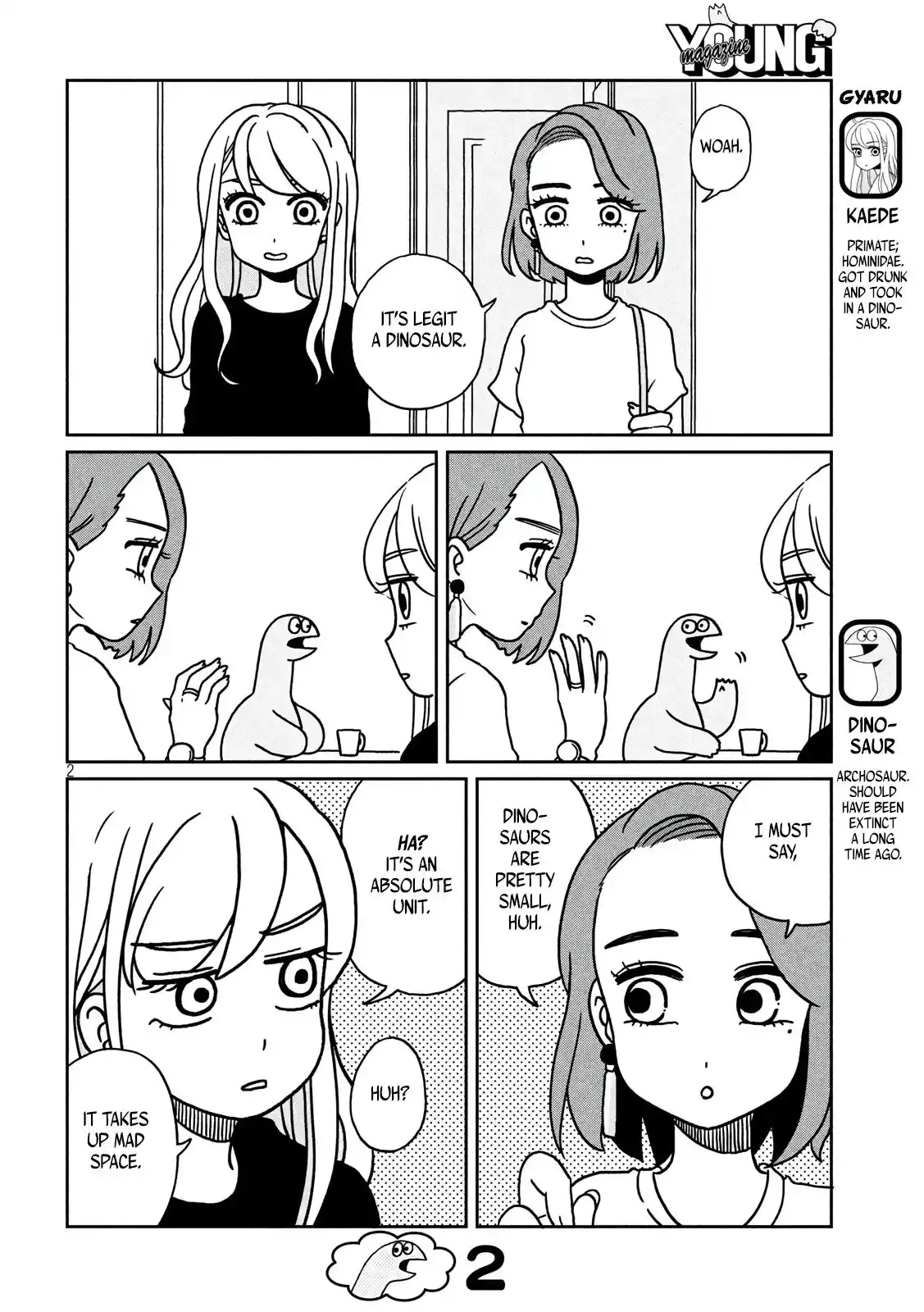 Gyaru and Dinosaur Chapter 3 2